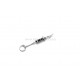 Roach Clip with Keychain - Small Size (Black Label)
